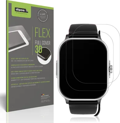 Immagine prodotto di 2x Pellicola protettiva opaca per YYKY Smartwatch 1.72 Zoll Protezione Antiurto Anti-Shock