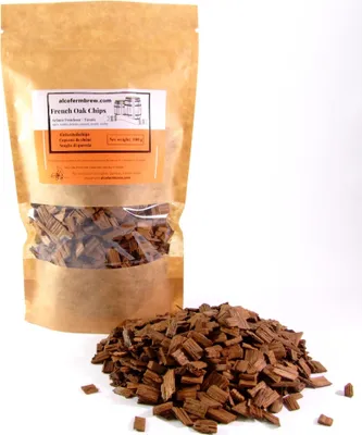 Produktbild von Eichenholzchips - Aroneo Fraicheur 100g, Eichenholz Chips Holzspäne Eichenholzspäne
