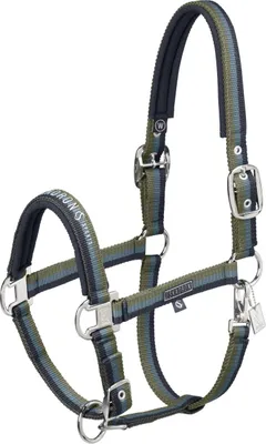 Immagine prodotto di Eskadron Halfter Double Pin navy-blu acciaio-oliva polverosa Classic Sports 25 F/S, Größe:W