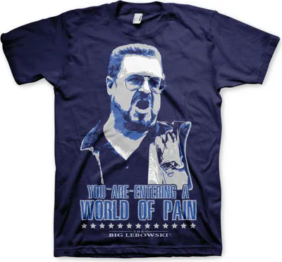 Produktbild von World Of Pain T-Shirt - Medium - Navy