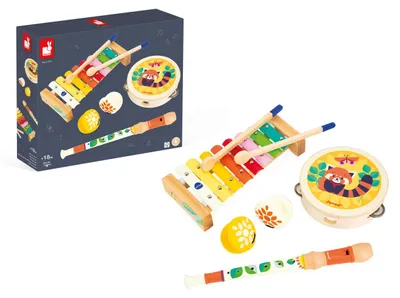Produktbild von Janod Gioia - Musikset für KinderHolz Instrumente