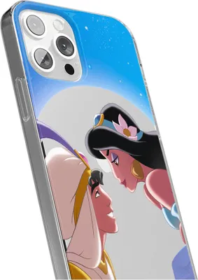 Produktbild von Handyhülle Jasmin&Aladdin-001 Disney Partial Print Transparent kompatibel mit iPhone 14 Plus