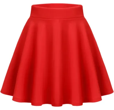 Imagen del producto de Falda corta estilo skater, de corte en A, ideal para el verano