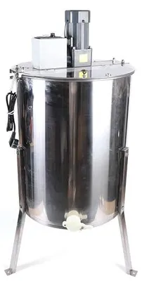 Image de Extracteur de miel électrique, extracteur de miel électrique pour 4 cadres, centrifugeuse pour miel en acier inoxydable, extracteur de miel indépendant, extracteur de miel électrique pour ruche.