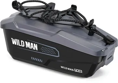 Image de Wildman Etui/Uchwyt Na Rower Fk6Sakwa Na Ramę Szaro-Czarna/Grey-Black
