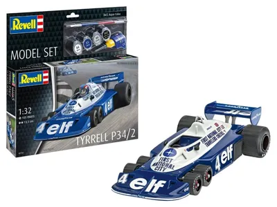 Zdjęcie produktu dla Revell Model Set Tyrrel P34/2 6-Wheeler 1:32