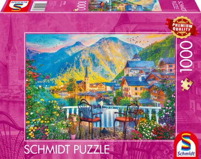 Obrázek produktu pro Puzzle 1000 PQ Malownicze Hallstatt Austria 112741