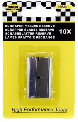 Produktbild von 10 teiliges Ersatzklingen Set für Glaskeramikkochfeld & universelle Glas-Schaber