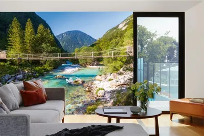 Produktbild von Vlies Fototapete TRIGLAVSKI-NATIONALPARK 375 x 250 cm (inkl. Kleister) - Vlies Tapete, Wandtapete, Wandbilder - Tapete für Wohnzimmer Schlafzimmer, Büro, Küche - Montagefertig