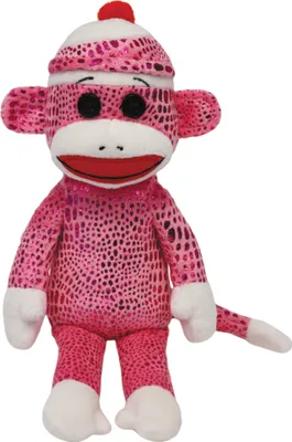 Produktbild von Socks - Sockenaffe pink leuchtend, 15cm