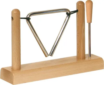 Obrázok produktu pre GOLDON - trojuholník so stojanom - 10cm (33710)