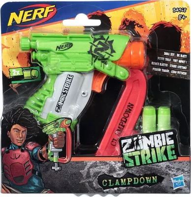 Produktbild von Hasbro B4968 - Nerf - Zombie Strike - Clampdown