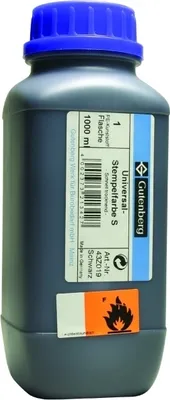 Produktbild von Stempelfarbe Universal S 1l schwarz