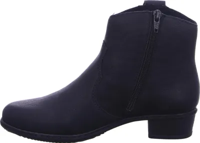 Imagen del producto de Botas de mujer Rieker, con cremallera, color negro, para uso casual