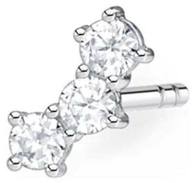 Produktbild von Single Ohrstecker aus 925er Silber mit Zirkonia von Thomas Sabo
