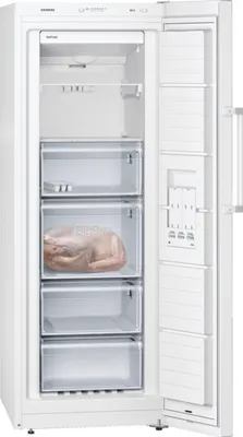 Produktbild von Siemens Gefrierschrank, Standgerät, noFrost, 200l, 161x60cm, , weiß, 1 Stk.