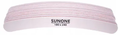 Produktbild von SUNONE Bananenfeilen weiß 180/240 (10 Stück)