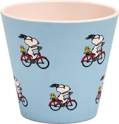 Produktbild von 90-ml-Espressobecher – Snoopy-Fahrradmotiv