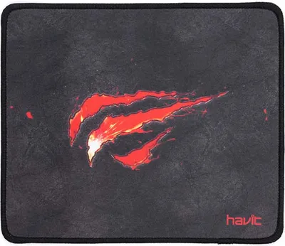 Produktbild von Havit HV-MP837 Gaming-Mauspad Schwarz Rot