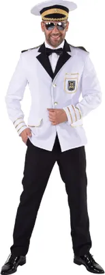 Produktbild von M216247-XXL Herren Kapitänsjacke Kapitäns Kostüm Sakko Gr.XXL