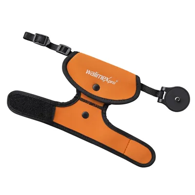 Produktbild von Walimex 21337, Digitalkamera, Metall, Neopren, Schwarz, Orange, 12 cm, 250 mm, 46 g