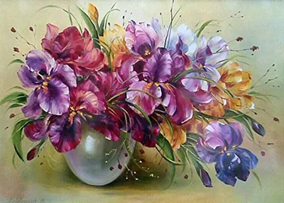 Produktbild von 5D farbige Orchidee voller Strass Kreuzstich / Kreuzstich Stickerei Bild Kunsthandwerk für Zuhause Wanddekoration – 50 x 40 cm