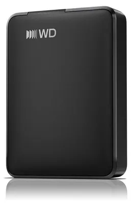 Produktbild von Western Digital Elements Portable (USB-C), 1 TB, 2.5", 3.2 Gen 1 (3.1 Gen 1), Schwarz