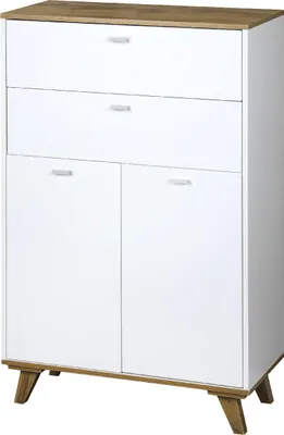 Produktbild von KESPER Badezimmerschrank 60 x 96 x 28 cm Weiß 15993