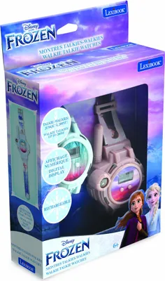 Productafbeelding van Lexibook Disney Frozen Walkie-Talkie horloge – bereik 200 meter, kompas en zaklamp