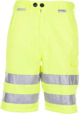 Produktbild von Planam Warnschutz Shorts Gr. S gelb