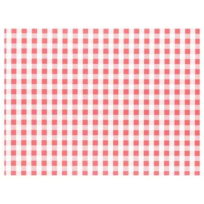 Produktbild von Papstar Papier Tischsets, rot 30 x 40 cm "Vichy Karo", 10 x 100 Stück
