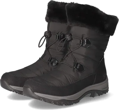Produktbild von Rieker Damen Winterstiefeletten/ Stiefeletten Schwarz Synthetik-Textil-Mix Größe: 38