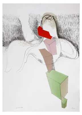 Produktbild von Original Siebdruck Brancato Wanddekoration Kunst Sammlerstücke 50 x 71 cm