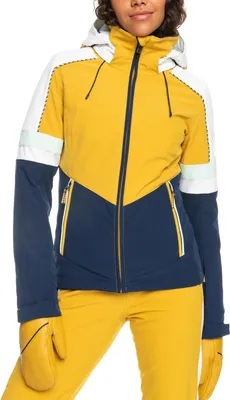 Zdjęcie produktu dla Kurtka damska Roxy Chic Insulated narciarska żółta XS