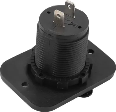 Image de Chargeur de voiture, chargement rapide 12 V entrée chargeur 5V-3,1A sortie économie d'énergie portable pour les appareils numériques