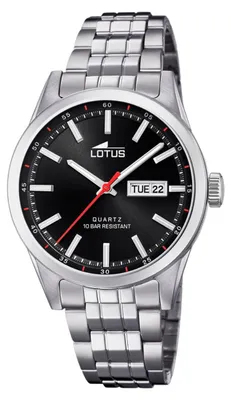 Produktbild von LOTUS Herren Uhr Classic Fashion 18670/4 Edelstahl Armbanduhr silber UL18670/4