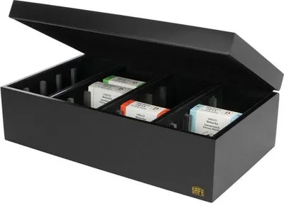 Immagine prodotto di Cofanetto in legno SAFE per portamonete 7906
