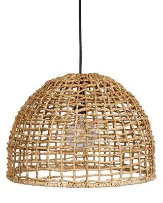 Produktbild von Hängelampe Cebu Outdoor Natural, geflochten aus Lampakanay von PR Home.Durchmesser:46cm
