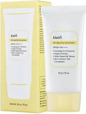 Produktbild von Klairs ALL-DAY AIRY Sonnenschutzmittel SPF50+ 50 gr