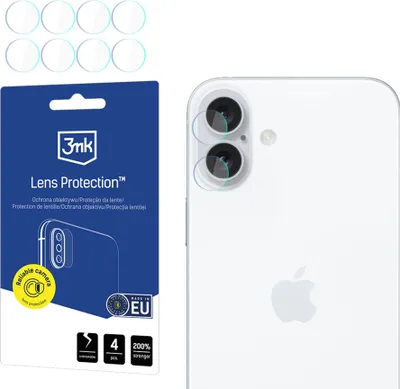 Produktbild von 3MK Linsenschutz Apple iPhone 17 [4 PACK]