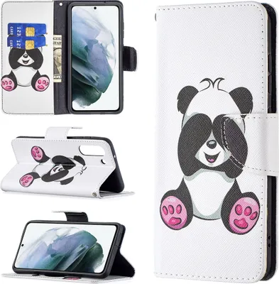 Obrázek produktu pro Pro Samsung Galaxy S21 FE Faux Leather Mobile Phone Case Motif 3 Cover Case Cases New