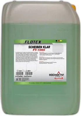 Produktbild von Flotex Scheibenklar Scheibenreiniger, 25L Glasreiniger Autoscheiben Fenster