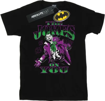 Produktbild von DC Comics - "The Joke's On You" T-Shirt für Damen BI12948 (5XL) (Schwarz)