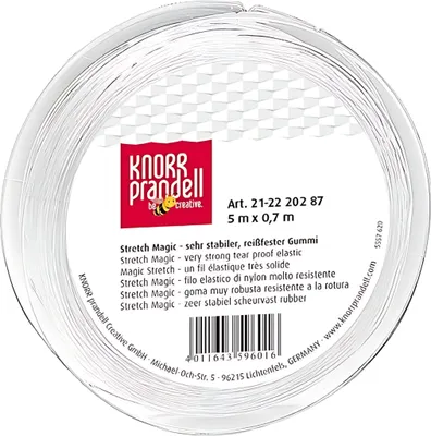 Produktbild von KNORR PRANDELL 212220287 Stretch Magic 5 m Ø 07 mm Gummi transparent