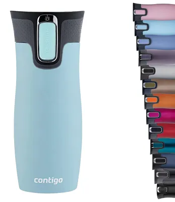 Zdjęcie produktu dla Kubek termiczny ContiGo! West Loop Autoseal ze stali nierdzewnej, pojemność 470 ml, kolor aqua