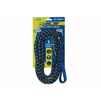 Image de Hofman Animal Care PETS50044, chien, laisse standard, bleu, 1,8 m, 270 g