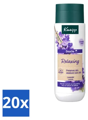 Productafbeelding van 20 x Kneipp Douchegel Relaxerend - Lavendel - 200 ml - Voordeelverpakking - 20 stuks