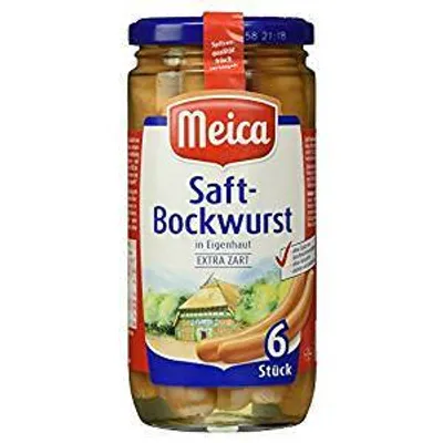 Image de Meica saucisse de bock au jus, 6 pièces, 180 g