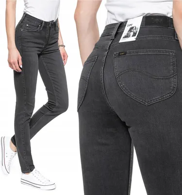 Produktbild von LEE, Damen Jeanshose, Skinny fit, SCARLETT HIGH, W25 L31, Schwarz, Jeans, baggyjeans, buggy
