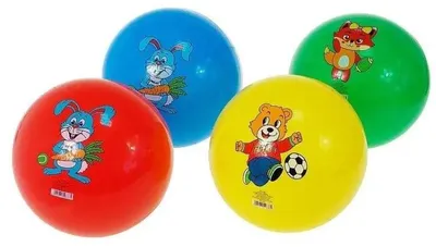 Produktbild von Gummiball MIX, Bunt, für Spiel und Bewegung im Freien